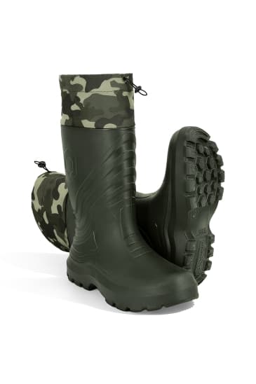 Hexa Boots Eva Termal Çoraplı Çizme - Haki